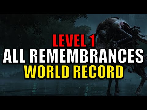 Elden Ring Level 1 All Remembrances Glitchless Speedrun - 2:14:31 [WORLD RECORD] (All Main Bosses)