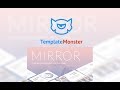 Mirror Cool PPTX Template Small Screenshot Mirror PowerPoint Template