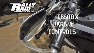 Rally Raid CB500x Build: Bars and Controls