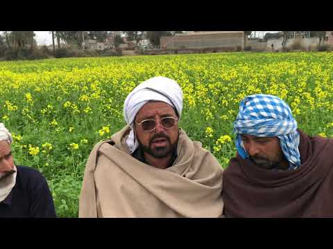 Saraiki poet Abdul karim sajjan with beautiful flowers surgery