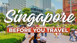 Must-Know Travel Tips for SINGAPORE: What I Wish I Knew Before My First Trip