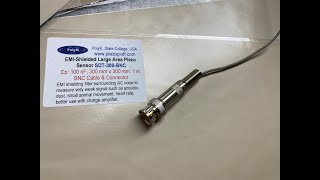 Low-Noise Piezo PVDF Sensor for Biomedical biological monitor mice rat ant bug cricket BNC Connector