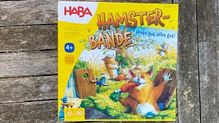 Hamsterbande von HABA - Spielerklärung auf Deutsch