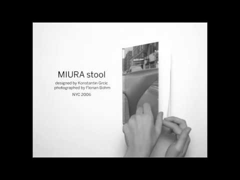 PLANK Miura stool NYC by Florian Böhm