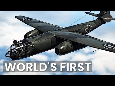 The Secret Nazi Jet That No Allied Fighter Could Catch!  The history of the Arado Ar 234 'Blitz'