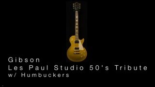 Video thumbnail for Gibson Les Paul Studio 50's Tribute • Wildwood Guitars Overview by Wildwood Guitars