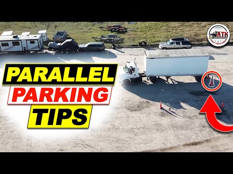 Parallel Parking a Semi-Truck - Step by Step Tractor Trailer Parking Tips