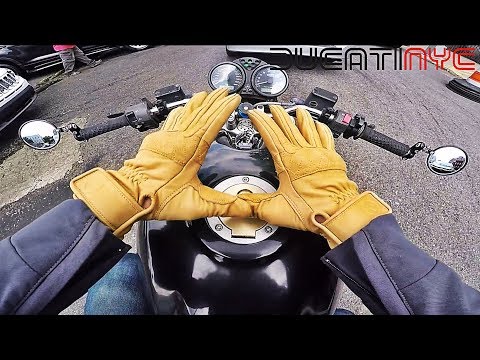 First ride with Aether Apparel Moto Gloves v531