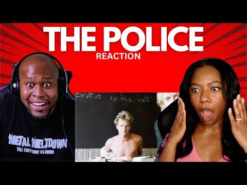 First Time Reaction to The Police - Don't Stand So Close to Me
