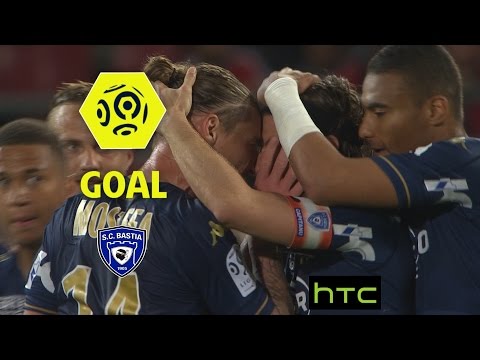Goal Yannick CAHUZAC (58') / Dijon FCO - SC Bastia (1-2)/ 2016-17