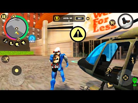 Rope Hero: Vice Town (Tank Madness Mission) | Rope Hero New Mission | Android Gameplay