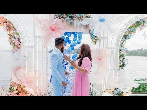 Madhavee Anthony is live at the BABY GENDER REVEAL 💗🩵