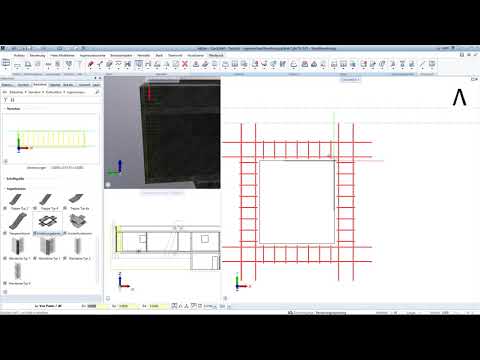 Allplan 2020 - Quickstart - Wandbewehrung