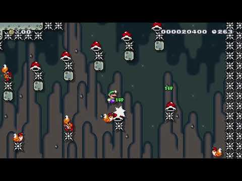 Do Not Press a Single Button :-) by SickoDrake - Super Mario Maker 2 - No Commentary 1bv