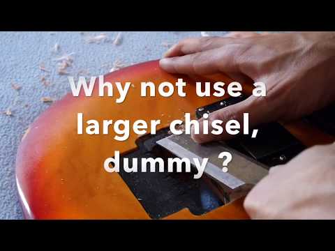 Frankenmalmstrat mk2 Bridge and Body Repair