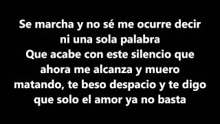 Palabras Amaia Montero con Letra