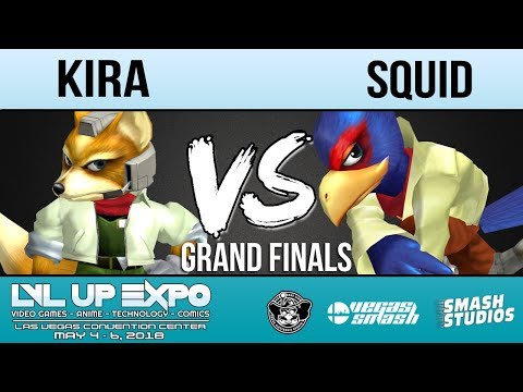 LVL Up Expo 2018: [Melee] Kira (Fox) vs Squid (Falco) - Grand Finals