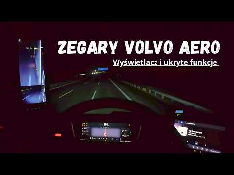 Volvo Aero – zegary, wskaźniki i tryby wyświetlania | Jak to działa?