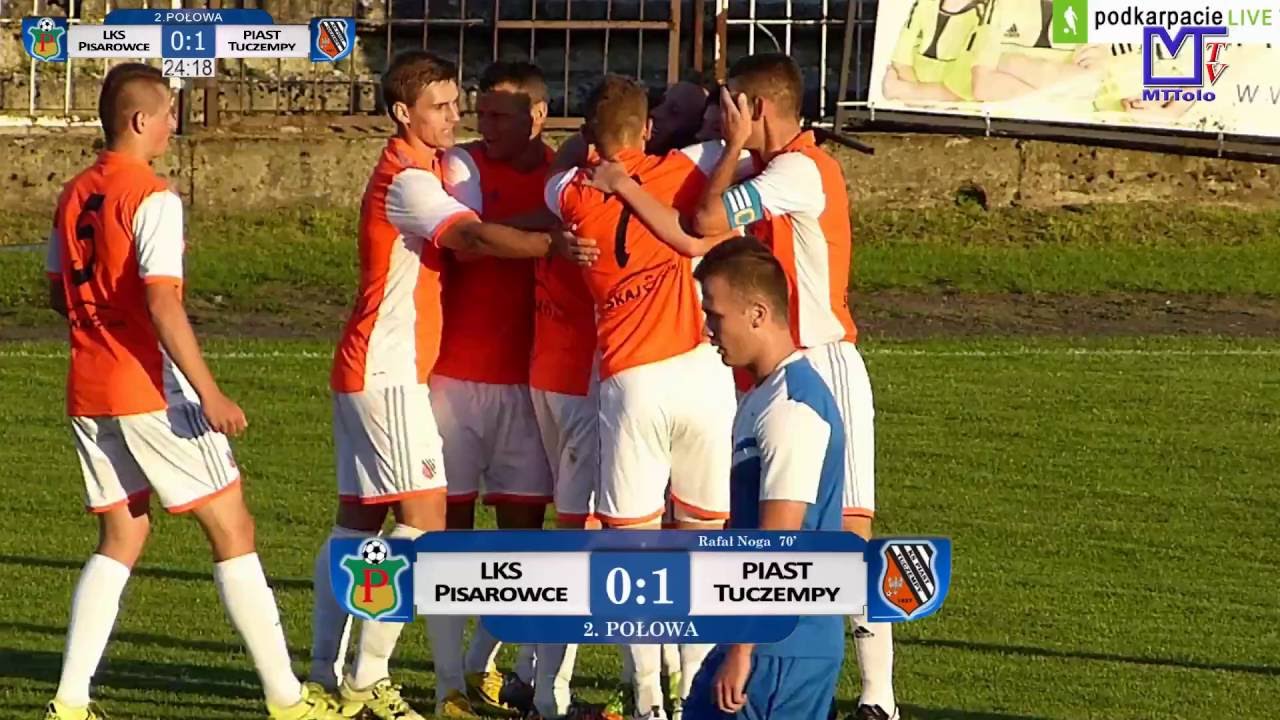 WIDEO: LKS Pisarowce - Piast Tuczempy 1-2 [BRAMKI]