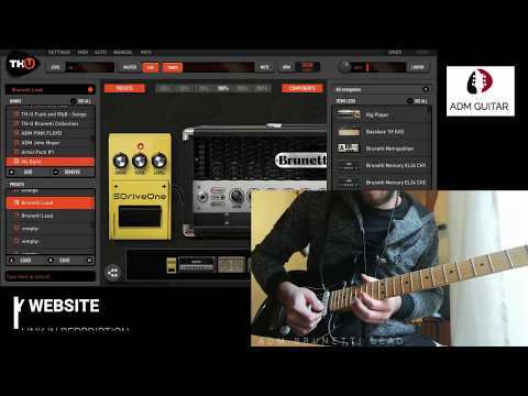 TH-U Overloud - BRUNETTI LEAD PATCH - @admguitar Stef Burns VIVERE ASSOLO
