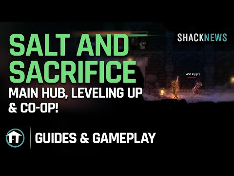 Salt and Sacrifice - Main Hub, Leveling Up & Co-Op!