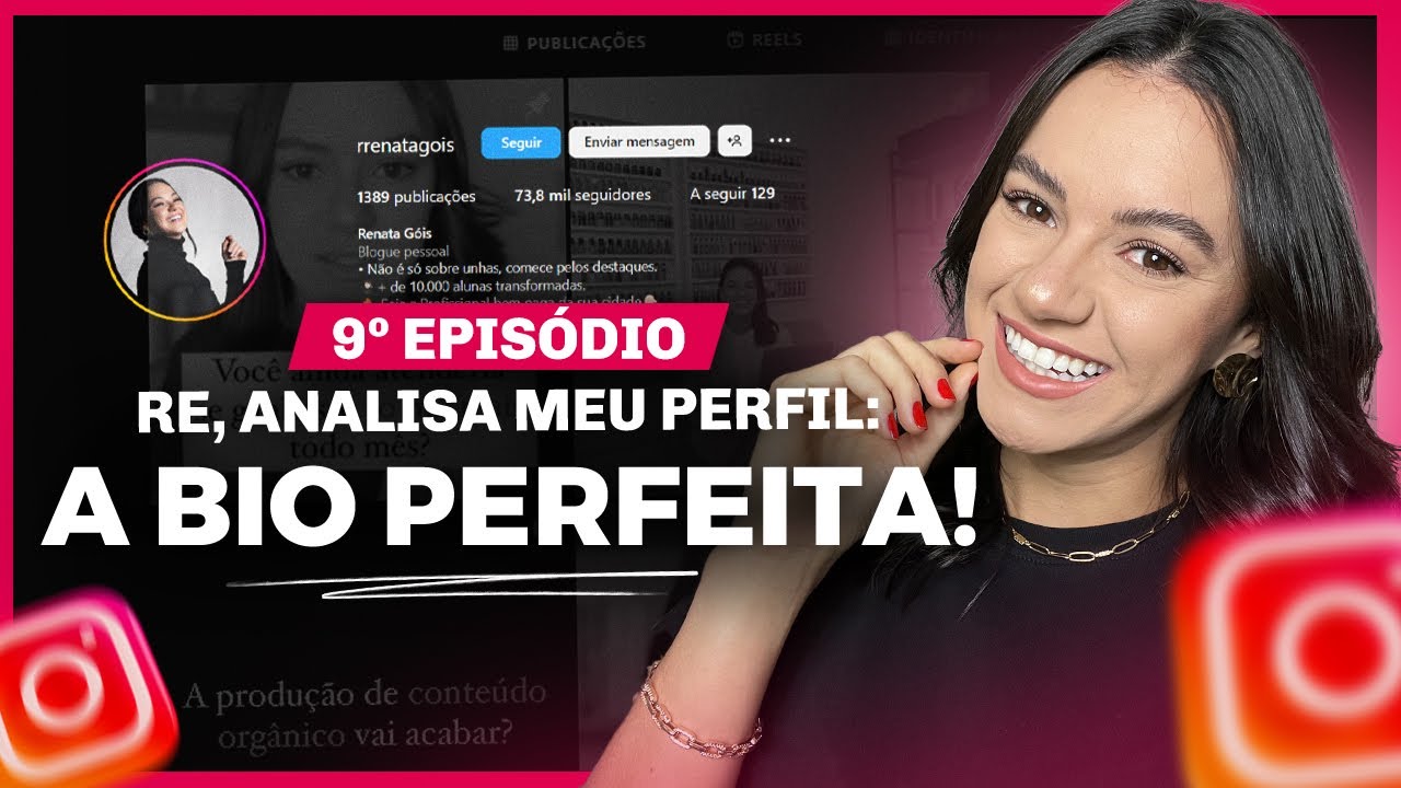 Faça a BIO PERFEITA e atraia muito mais clientes! - Instagram de Manicure