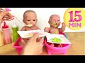 Baby Doll Feeding Time Pretend Cooking Toy Food For Baby Doll Reborn Doll Vídeos