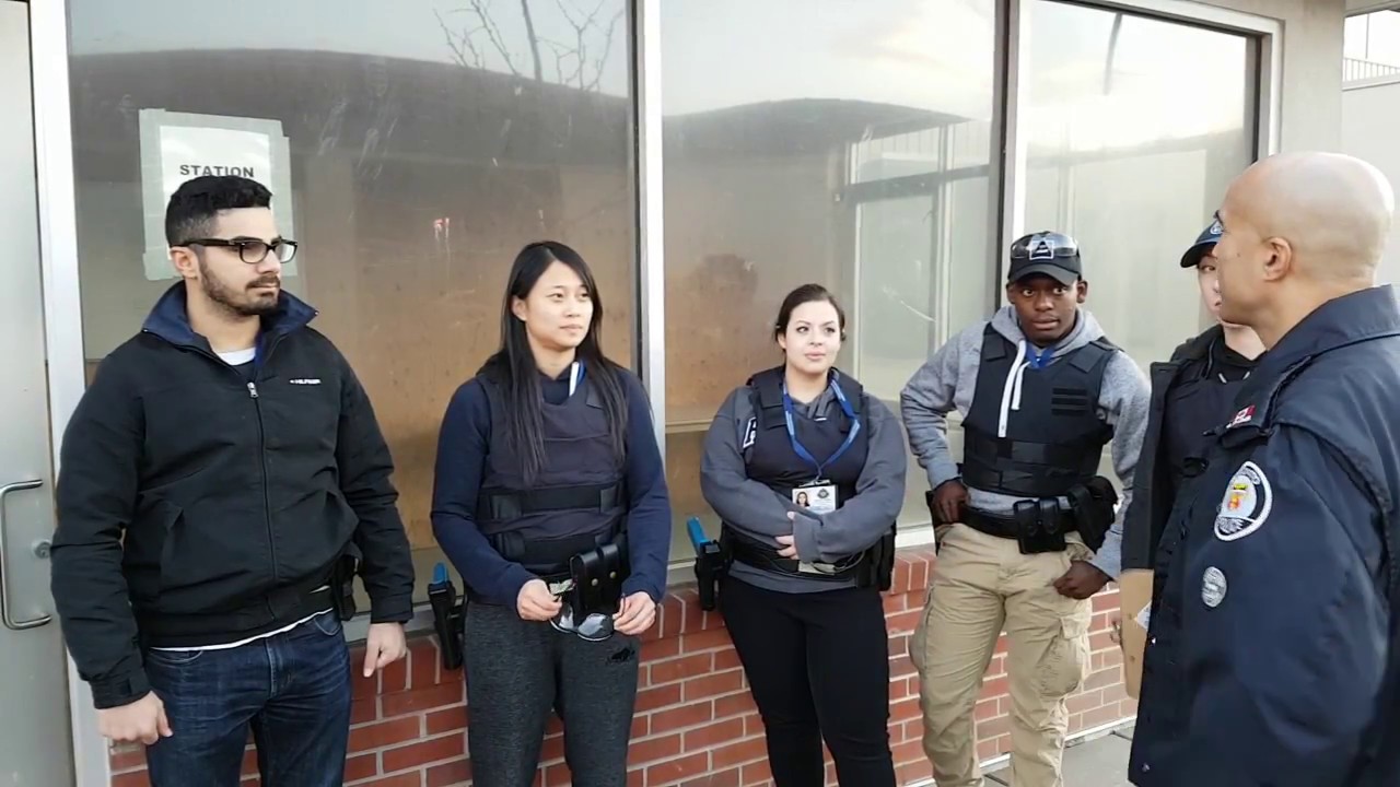 Students of the Community Police Academy had a hands-on look at policing Toronto