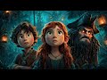 UNREALISTICALLY COOL CARTOON Under The Black Flag Best Movies In English 4K