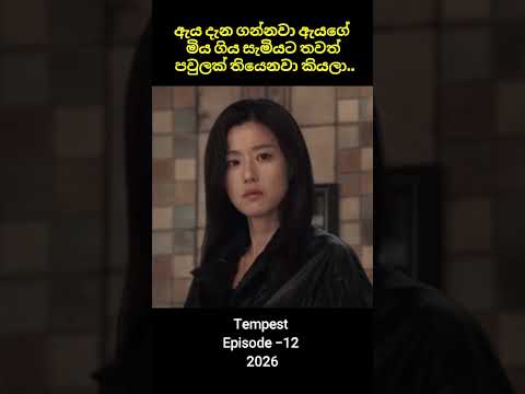 අවුරුදු නවයක ළමයෙකුත් ඉන්නවා.. #tempest #kdrama #viral #junjihyun #koreandrama #review