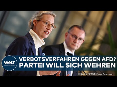 DEUTSCHLAND: Verbot der AfD? Partei will sich gegen Einstufung des Verfassungsschutzes wehren