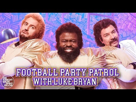 Football Party Patrol with Luke Bryan