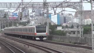 preview picture of video '【JR東日本】中央線E233系T28編成＠西荻窪'12/07)'