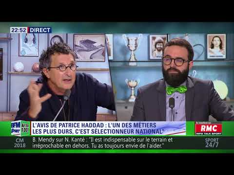 After Foot du mercredi 30/05 - Partie 3/6 - L’avis de Patrice Haddad sur le métier de sélectionneur