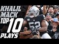Khalil Mack Top 10 Plays of the 2016 Season | Oakland Raiders | NFL Highlights