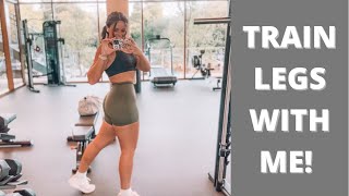 LEG DAY: Workout with me!