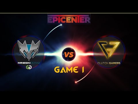 Mineski vs Clutch (Game 1) | EPICENTER 2017  - SEA Qualifier