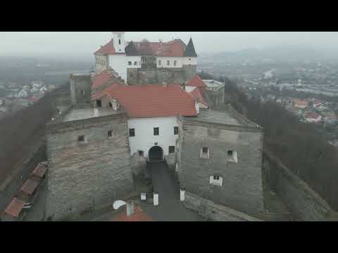 The city of Mukachevo, Ukraine, the day before the war/ Munkácsi vár/Мукачевский замок