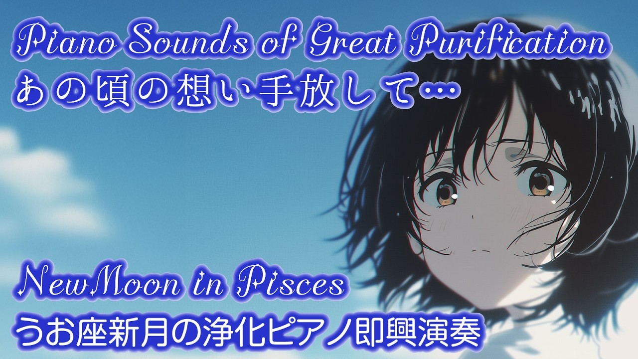 3月うお座の新月にピアノ即興演奏した音色の記憶【期間限定公開中】