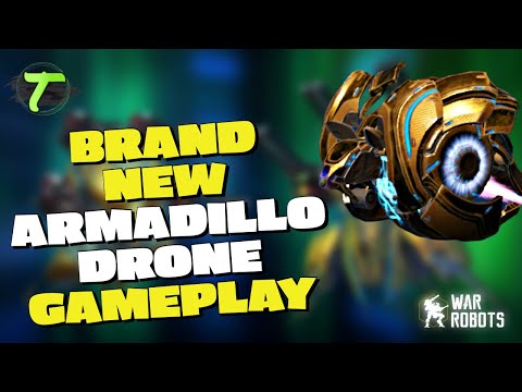 BRAND NEW ARMADILLO DRONE Gameplay [WR] War Robots