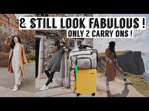 How To Pack MINIMAL(VLOGGING) for 6 Months Abroad **IN DEPTH**
