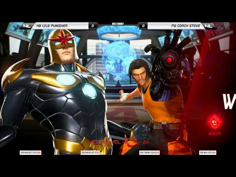 NLBC v.84 - Marvel vs Capcom Infinite - LOSERS QTR - Punisher vs Coach Steve [1080p/60fps]