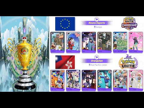 NOUNS ESPORTS vs ORANGUTAN World Championships Day 1 2023 Pokémon UNITE Championship Series