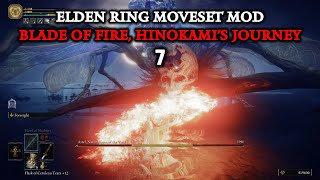 Elden Ring Moveset Mod Katana of Fire Hinokami Boss Fights