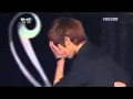 Jjong's reaction when he won against Yesung ...