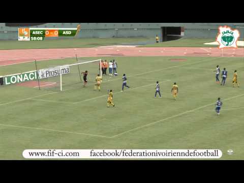 Résumé Ligue1 22e journee Asec 1-0 As Denguele .S 13/14