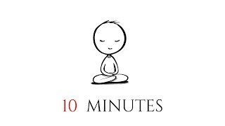 10 Minute Silent Meditation | Meditation for Beginners + FREE GUIDE