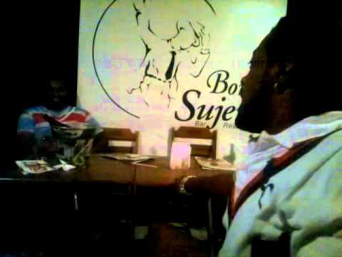 Xande versando depois de dar uma "canja" de mais de 3h!!!