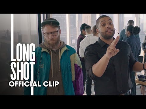 Long Shot (2019) (Clip 'Lance at the Office')