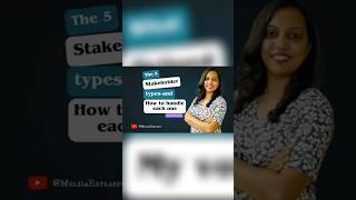 The 5 #stakeholder types #InstructionalDesign #LearningDesign #Elearning #EdTech #ContentDeveloper